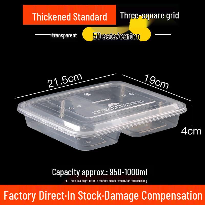 Alliance Disposable Compartmented Takeaway Box