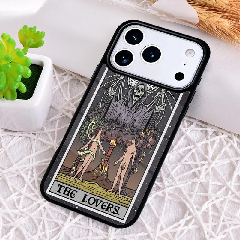 

Tarot Card The Hermit soft Shockproof Phone Case for iPhone 17 Air 16e 15 11 12 14 13 Pro Max Cover Coque iPhone 12