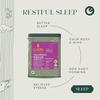 LUXMI Estates Sleep Tea With Valerian Root | 50 Gram Tin Pack, With Chamomile, Lavender & Valerian Root | Caffeine Free Tea For Insomnia, 25 Cups