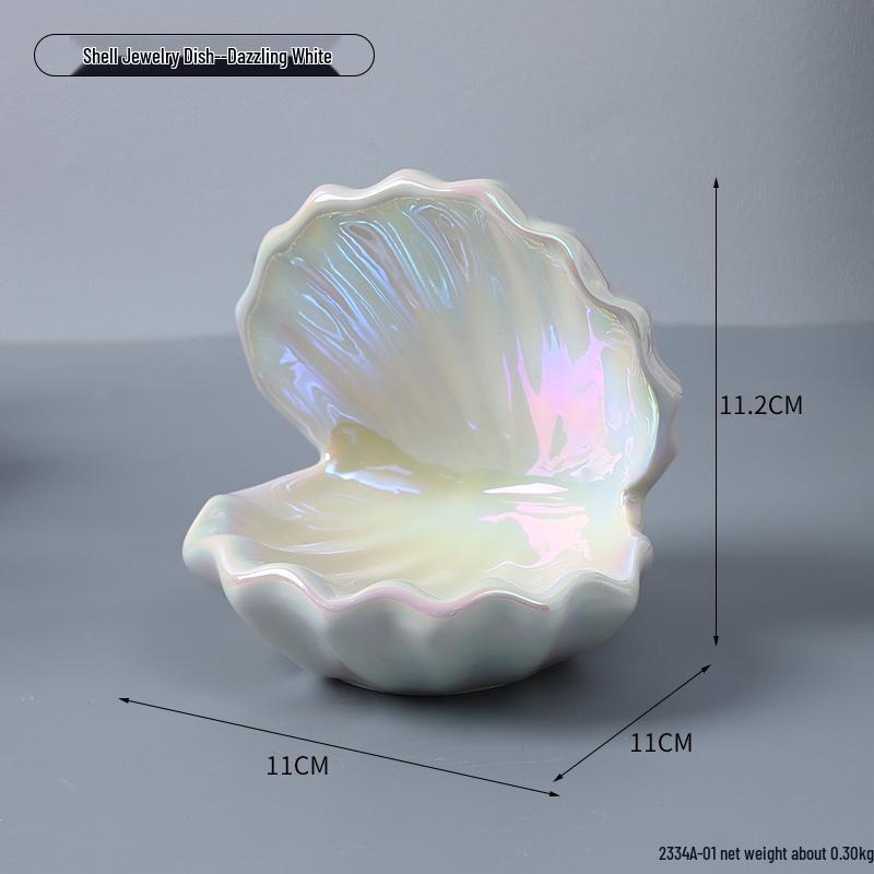 Veilleuse Céramique & Boîte à Bijoux - Décoration Aquarium Mignonne pour la Chambre des Enfants