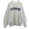 JERZEES 80s Made In USA Vintage FAIRMONT Long Sleeve Sweat Trainer XL Men's Used