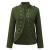 Ladies' Fashionable And Comfortable Breasted Solid Color Long Sleeved Casual Jacket