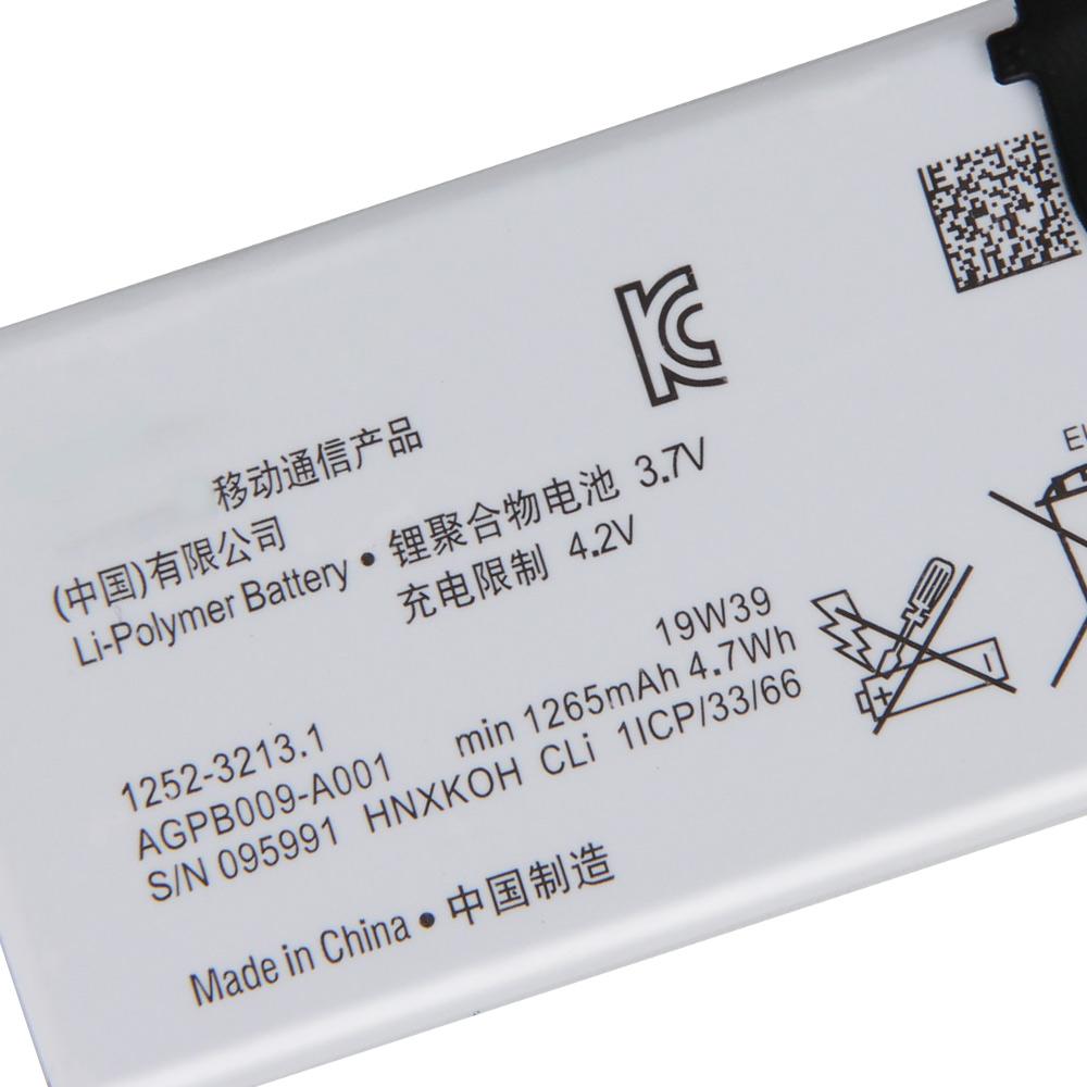 Rechargeable Lithium Battery For SONY LT22 LT22i Xperia P Nypon AGPB009-A001 Phone Battery1260mAh