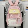 Schoolbag Dopamine Transparent Pain Bag Backpack 1011 New Trendy Large Capacity Niche ins Middle and High School Student School Bag