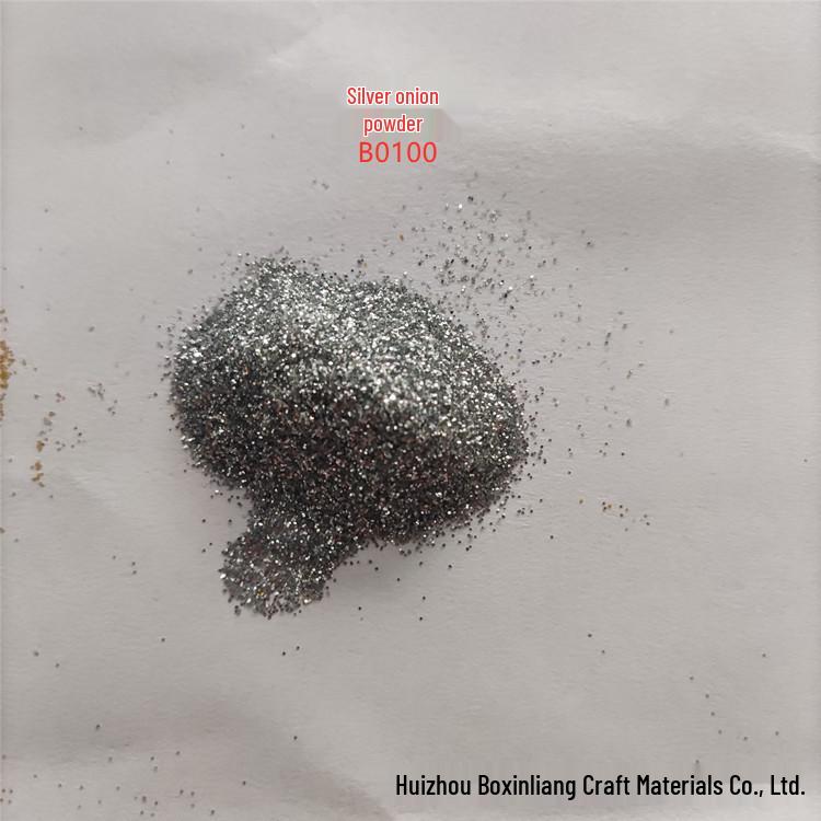 PET Gold & Silver Glitter Nail Art Sequins B0205 B0100