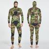 Men's Camouflage 5MM Thick Wetsuit: Warm, Long Sleeve, One-Piece for Fishing & Hunting