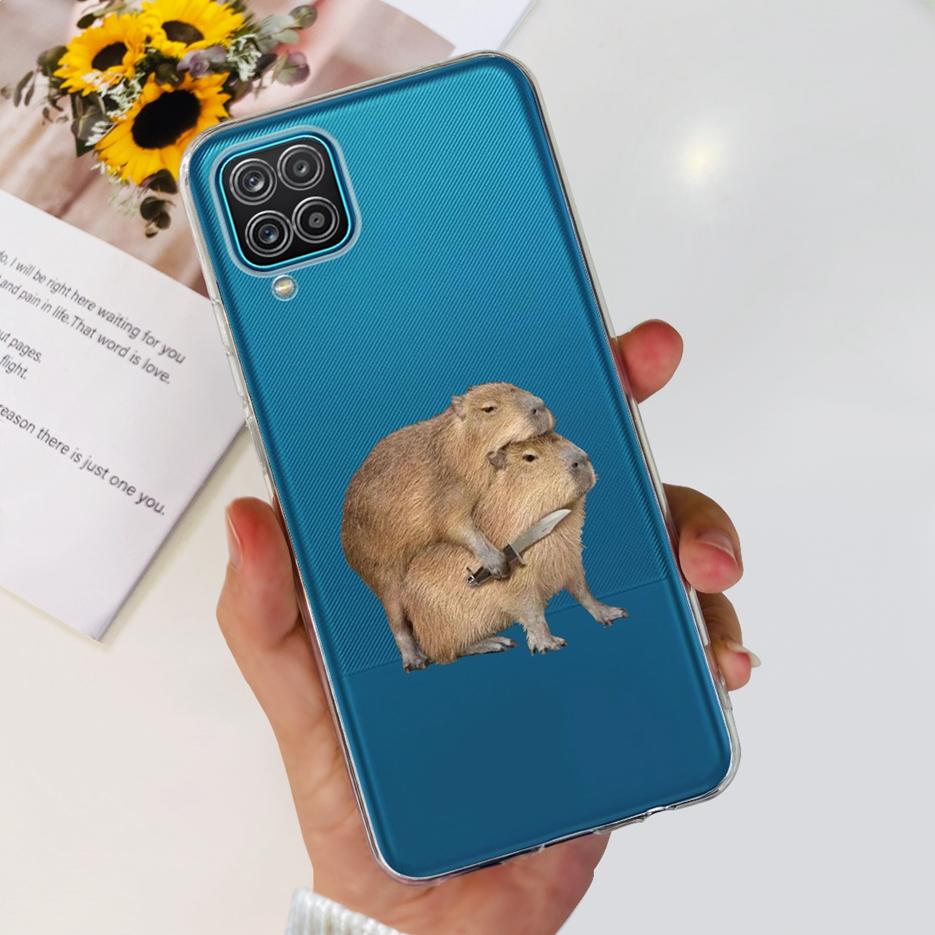 For Samsung Galaxy A12 Case F12 M12 New Fashion Painted Back Cover Soft Silicone Phone Case For Samsung M12 A 12 GalaxyA12 Shell