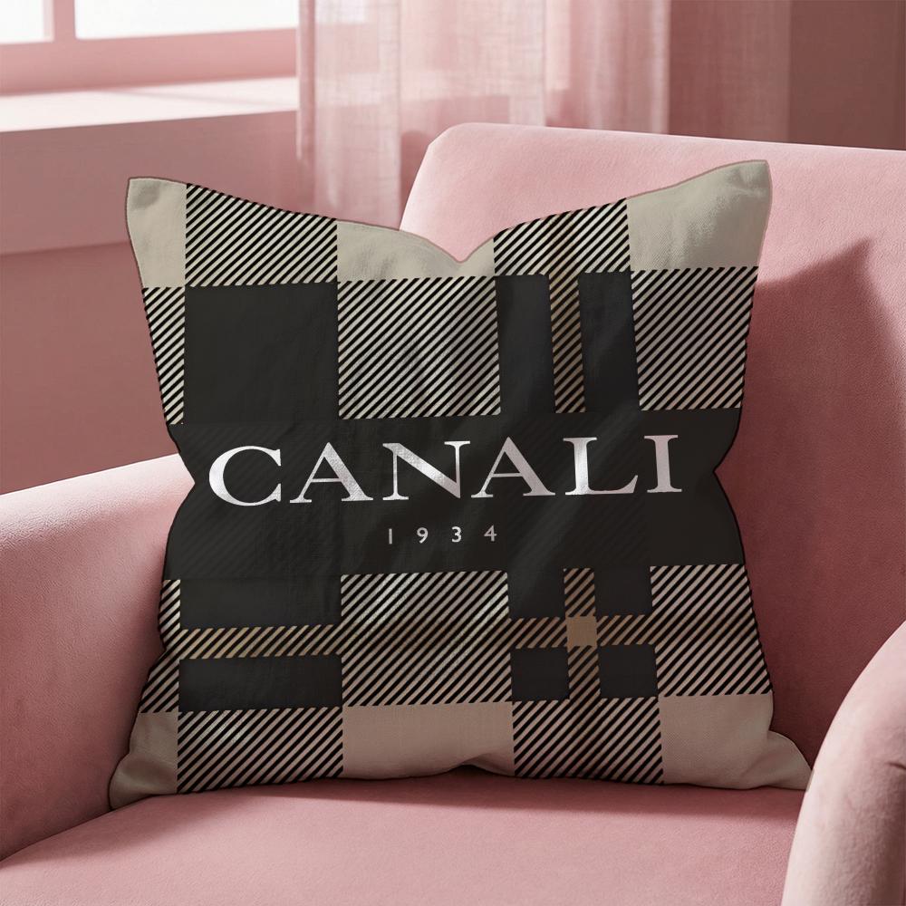 Cclassic C-Canali Cushion Cover Multi-Scene Pillow Cover for Home & Car - Reversible, Soft & Durable for Daily Use