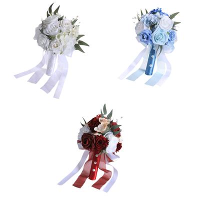 Wedding Bridal Bouquet Tossing Bouquet Romantic Photo Props Artificial Flowers