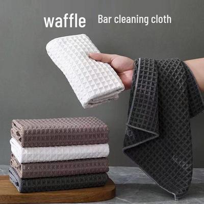 Waffelmuster Mehrzweck-Reinigungstuch für Küche, Bar und Geschirrspülen - Dickes Scheuerschwamm