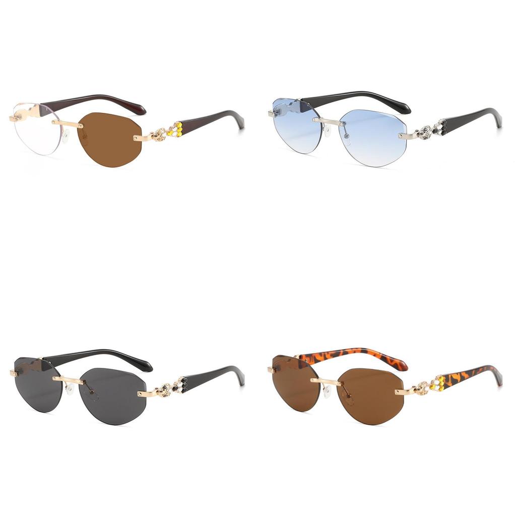 Elliptical Cat Eye Sunglasses For Women With Pc Frame Uv400 Protection Fashion Accessory For Outdoors
