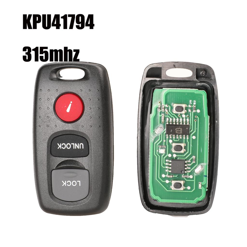 Jingyuqin 3B Remote Smart Car Key Fob 315MHZ for Mazda 3 2004-2008 for Mazda 6 2003 2004 2005 FCC ID: KPU41794