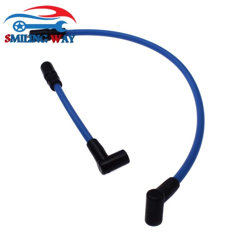 High Performance Spark Plug Wire Cable 10.4mm 10mm For Harley Davidson Dyna Big Twin Street or Race Applications 1999-