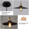 Vintage Pendelleuchte Dekoration Salon Edison Loft Stil Vintage Industrielle Retro Pendelleuchte E27 Halter Eisen Restaurant Lichter