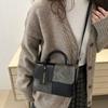 Portable Mini Travel Bag Color Blocking Ladies Crossbody Bag Messenger Bag Small Square Bag  Girls