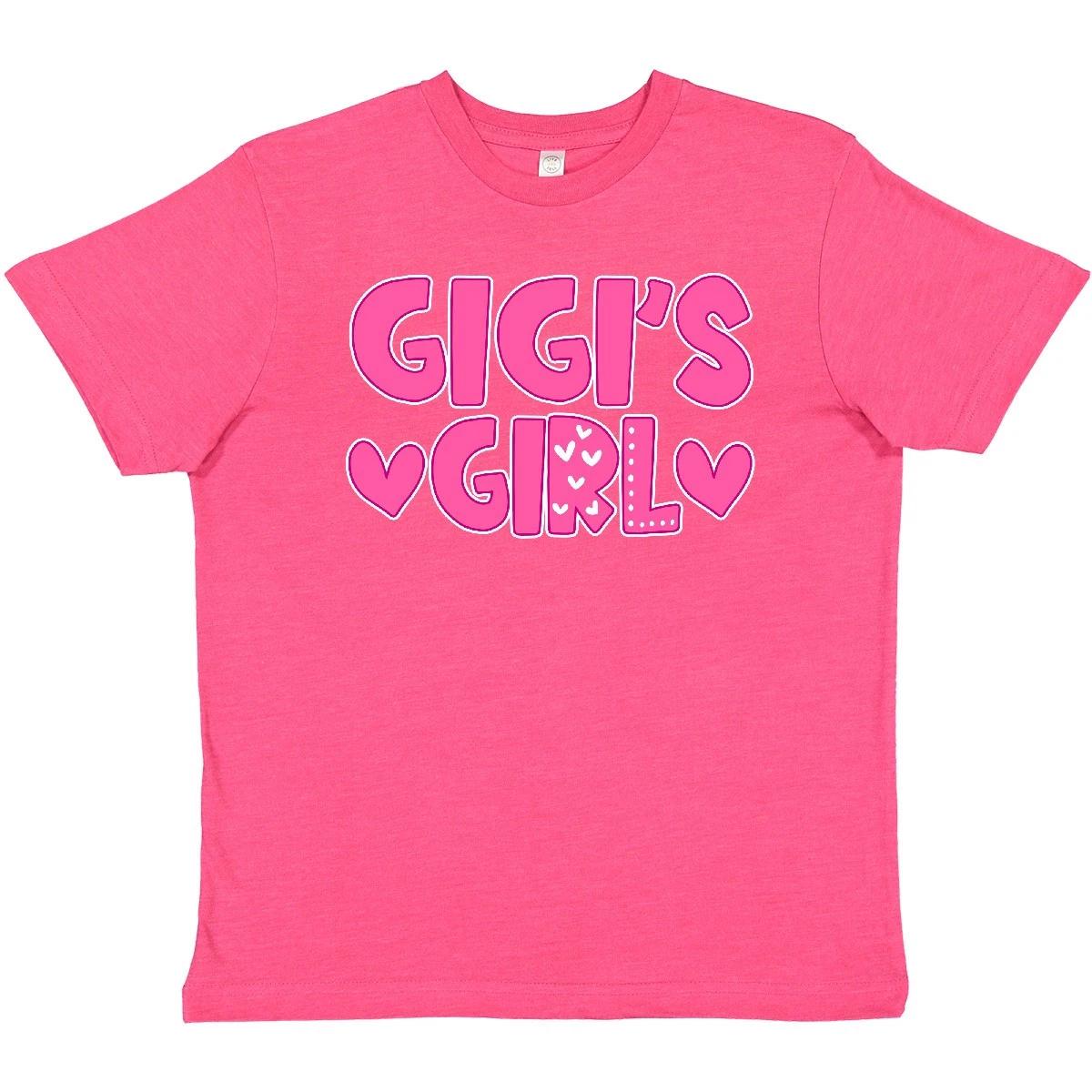 Inktastic Gigi s Girl Granddaughter Gift Youth T-Shirt Family Girls Great Little 100