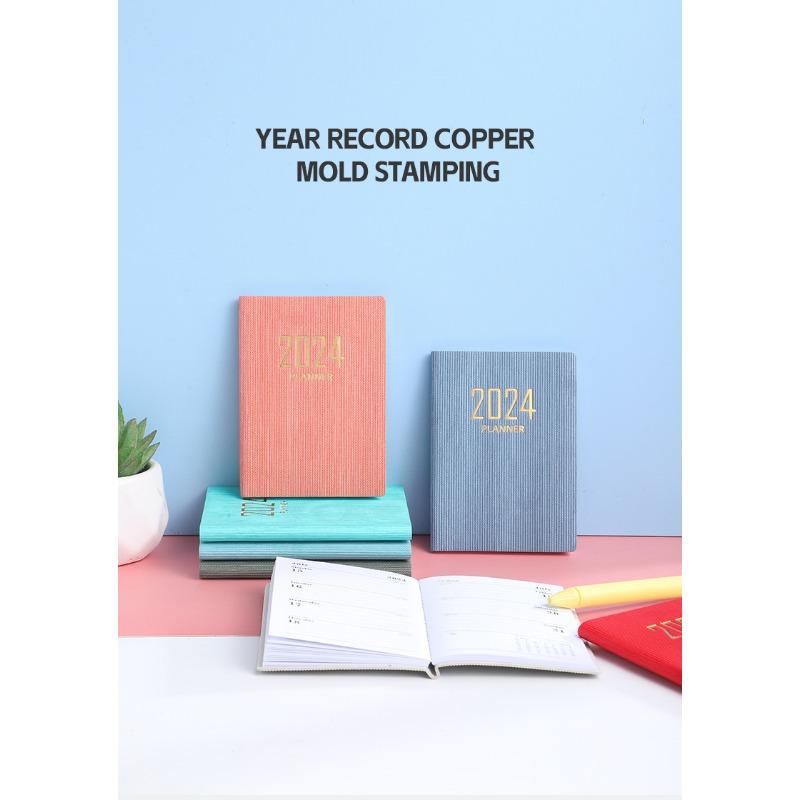 A7 Mini Notebook 365 Days Portable Pocket Notepad Daily Weekly Agenda Planner Notebooks Stationery School Writing Supplies