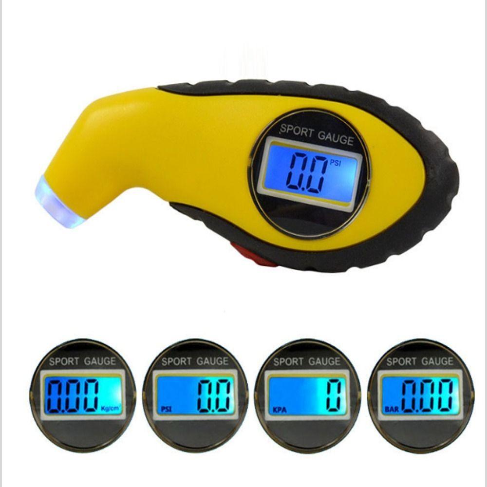 Car Accessories Tyre Pressure Digital Meter Detector Tire Pressure Gauge  Motorcycle