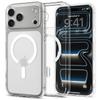 Skyddande fodral för iPhone 17 Pro Ultra Hybrid MagSafe - genomskinligt-vitt