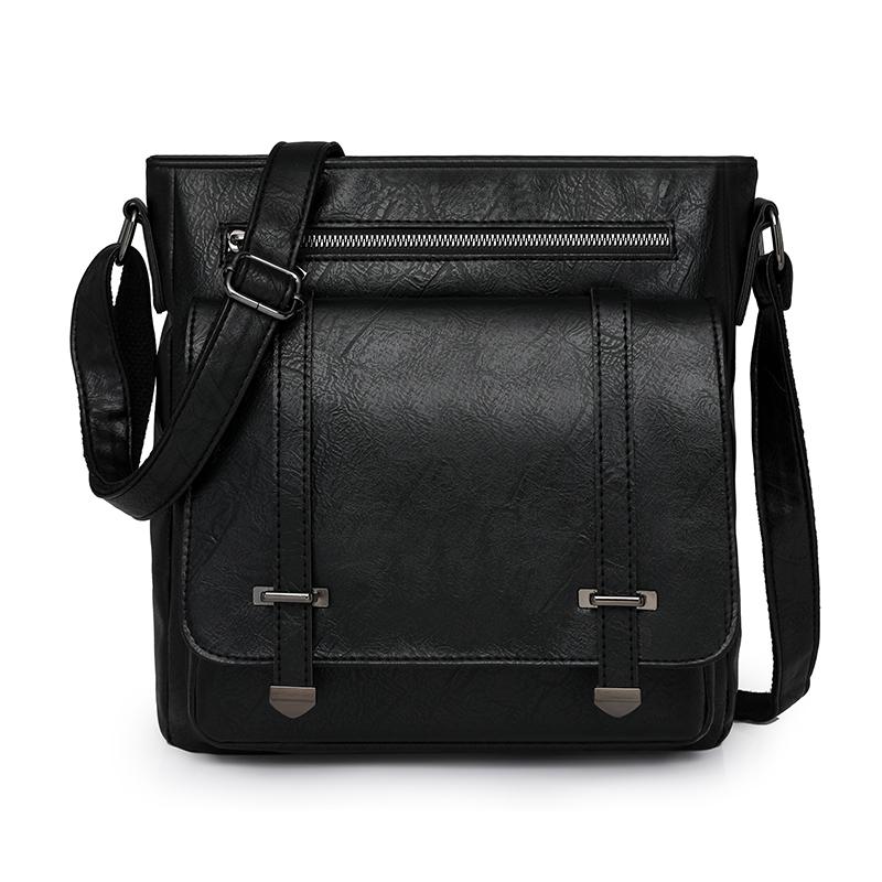 Women's Shoulder Bag Large Capacity Business Commuter Crossbody Bag Retro Messenger Bag PU Small Square Bag