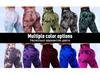 Bezešvé legíny na jógu s vysokým pasem a batikou - Zeštíhlující, design broskvového pozadí, vysoká elasticita, trendy fitness kalhoty.