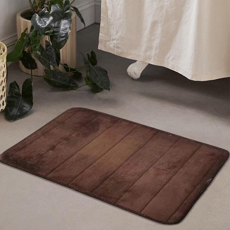 

Впитывающий придверный коврик из кораллового флиса - толщина 1 см, идеально подходит для ванной, кухни и прихожей. 50*80cm кофейный