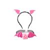 Headband and Rose Choker Necklace Set for Halloween Costume