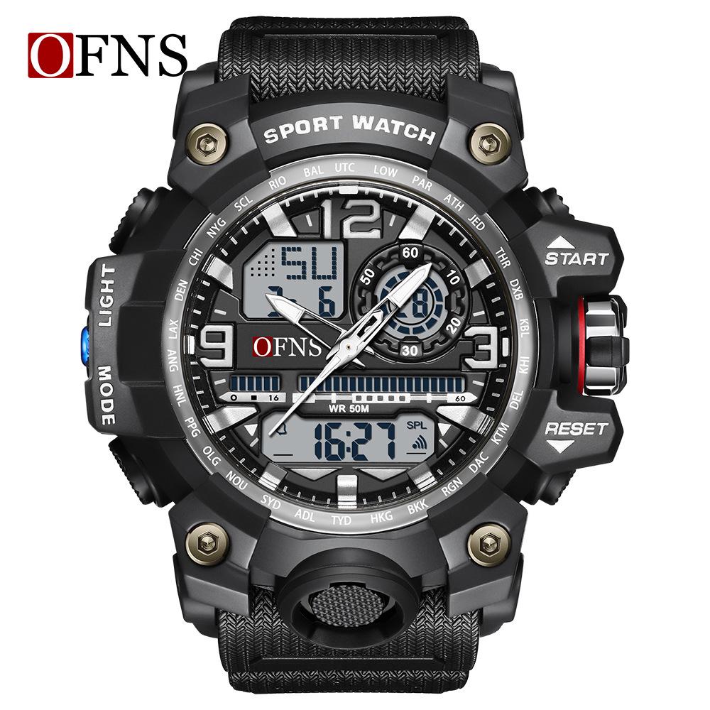 Sanda 3133 Men's Luminous Sports Watch - Multifunctional Teen Fashion Trend