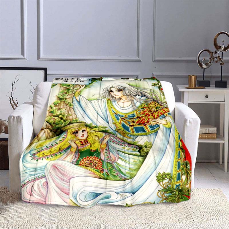 Daughter of the Nile Flannel Blanket, Perfect for Autumn Warmth, Suitable for Children and Adults, Home Décor, Shaw