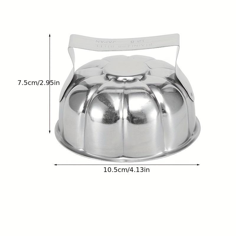 New Stainless Steel Rice Ball Mold Easy-Shape Non-Electric Omurice Mold with Handle DIY Sushi Making Molds Kitchen Gadgets