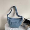 Large Capacity Solid Color Commuter Shoulder Bag Women's Crossbody Bag