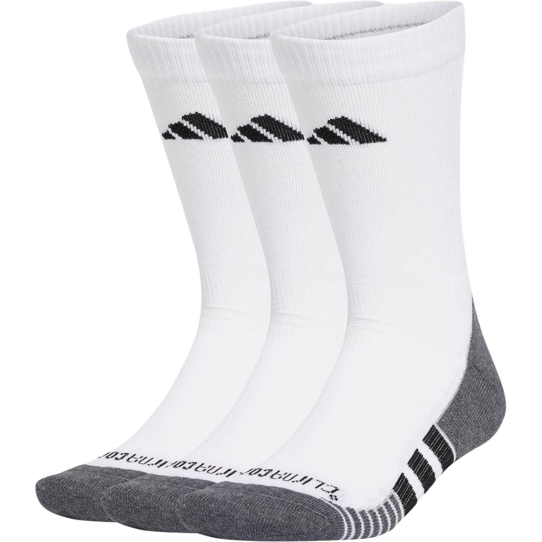 Adidas Crew Socks Unisex 3 Pack White JD9575 M