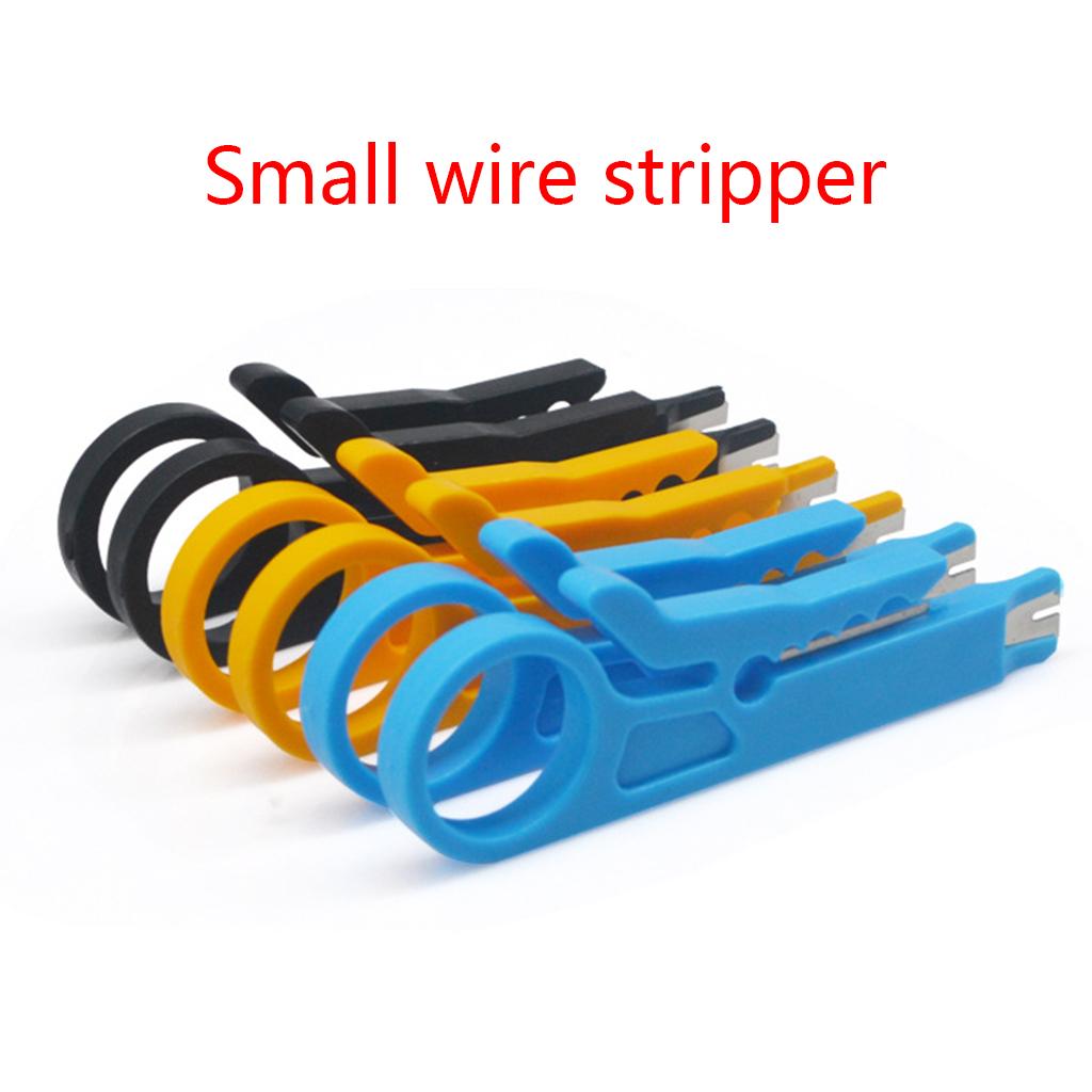 Mini Crimper Pliers Wire Stripper Knife Cable Stripping Useful Wire Cutter Tools Cut Line Pocket Multitool Crimping Tool