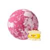 Bath Salt Ball with Surprise Toy Inside Fruity Floral Plants Extract Handmade Natural Sea Salt Ball Bubble Bath Ball Women Men SPA Bath Gift