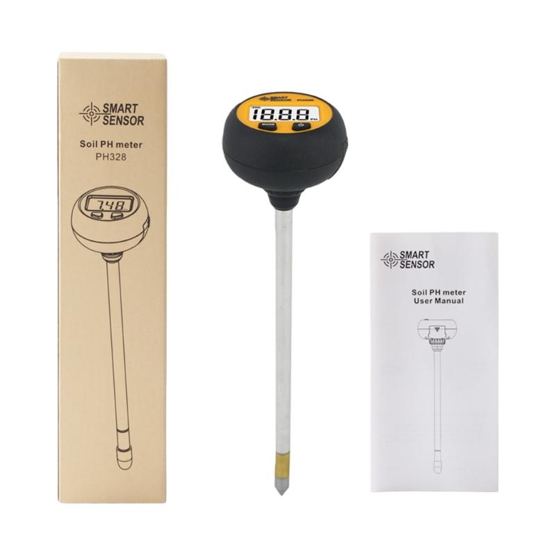 Professional Soil Meter With Long Metal Probes Garden Soil Tester For Deep Testing In Agriculture And Greenhouses Use