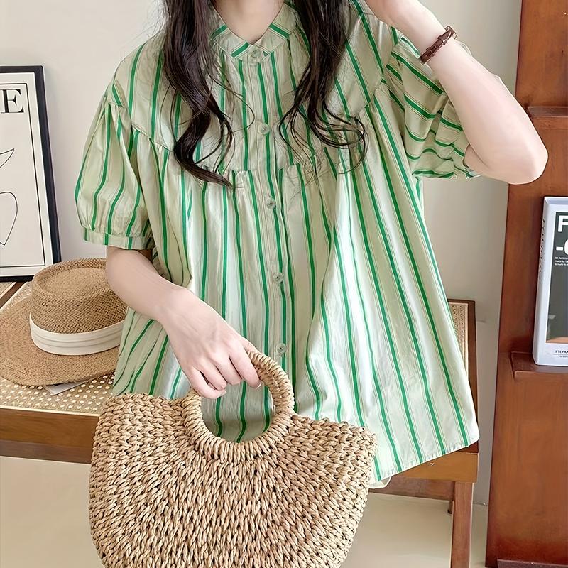 10 STÜCKE Schimmernde Kinderstrickbluse mit muschelartigen Knöpfen Rund Floral 11,5MM/15MM