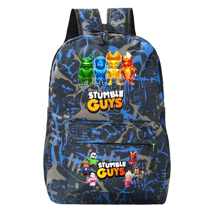 Collision Party Game Merchandise Printing Trend Student Leisure Children Double Shoulder Bag
