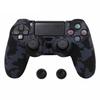 Weiche Silikon-Schutzhülle Kompatibel mit PS4 Game Controller Anti-Rutsch-Abdeckung Mit Daumenkappen