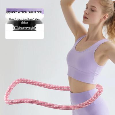 Silent Fabric Spring Fitness Hula Hoop