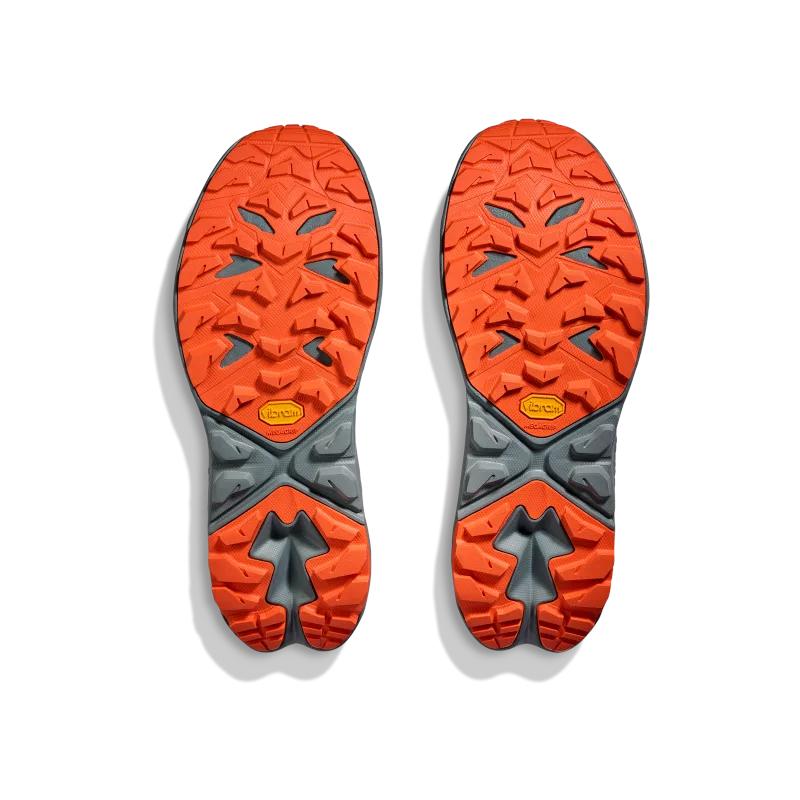 HOKA One One Anacapa 2 Mid top Wandelschoenen Heren Grijs Zwart 1141633-GLCTC