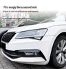 Škoda Superb MK3 2015-2019 Přední nárazník Větrný deflektor Spoilery Samolepka