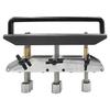 3-Station Metal Edge Roller, 0-90° Bend Angle Metal Bending Tool, Metal Bender for 0.3-1.0mm Metal Roofing Materials, Creates Bends from 13-130mm
