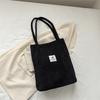 2025 spring new tote extra large bag versatile fashion letter shoulder handbag bag trendy retro solid color hand carry