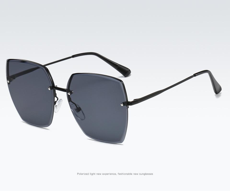 Women's Frameless Fashion Gradient Sunglasses - Sunshade & UV Protection
