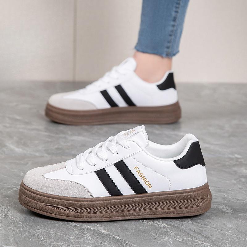 New Versatile Casual Shoes, Soft-soled Shoes, Thick-soled Board Shoes for Women