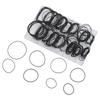 200Pcs 16 To 30mm Sizes Watch Back Gasket Round O Ring Rubber Washer  For Most Watches