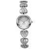 Women'S Peach Heart Bracelet Watch Quartz Watch Women'S Small Diamond-Encrusted Watch Bracelet
