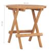 VidaXL Folding Garden Table 50x50x50 Cm, Solid Teak Wood