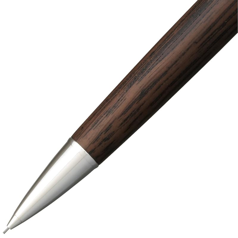 Mitsubishi Pencil Pure Malt 0.5mm Wooden Barrel Premium Mechanical Pencil M52005