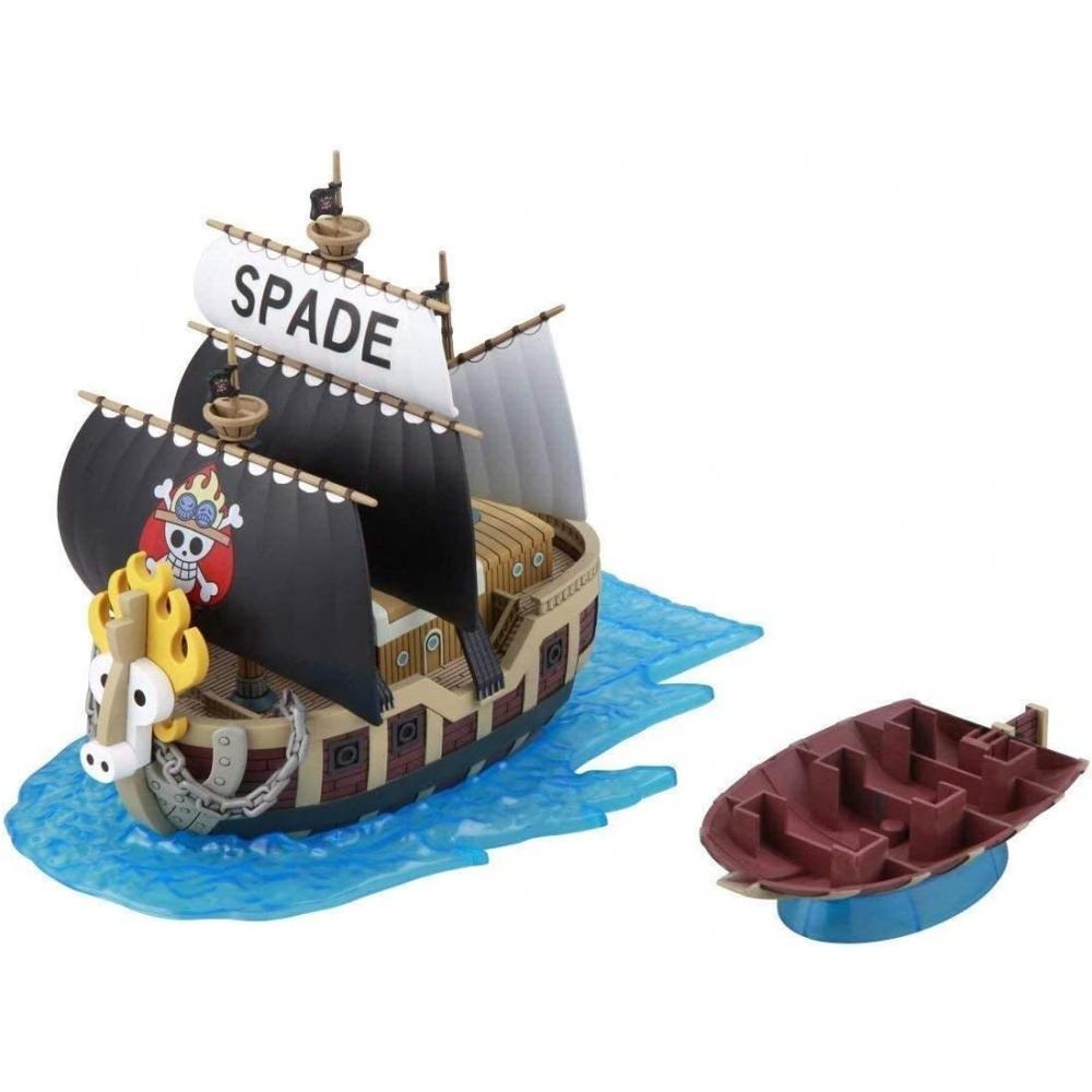 

Bandai Spirits One Piece The Great Ship Grand Ship Collection Pirate Ship Of The Spades Color Coded Plastic Model The Pirate Ship Of The Spades